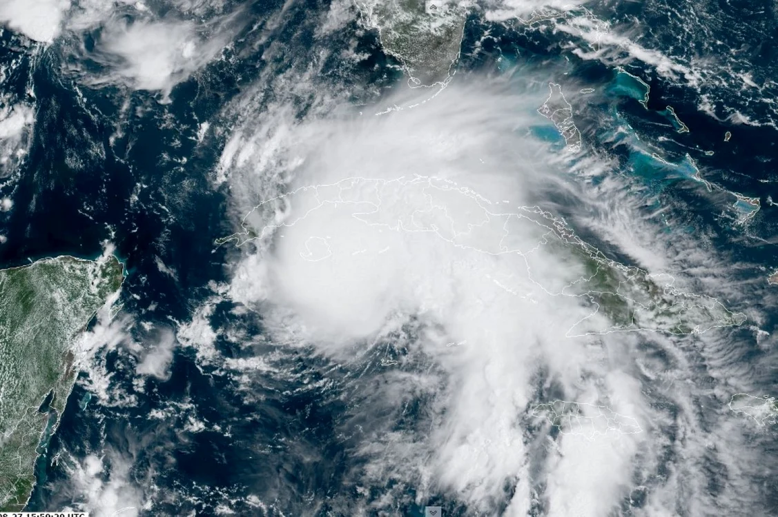 uraganul ida foto Jose ROMERO / RAMMB/NOAA/NESDIS / AFP