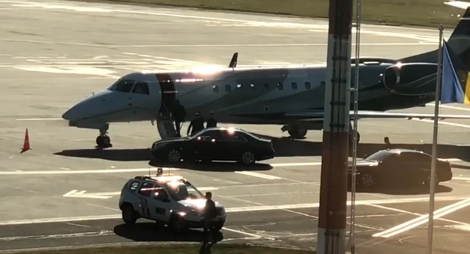 Președintele a plecat la bordul unui avion privat de tip Gulfstream G550 FOTO Arhivă Adevărul 