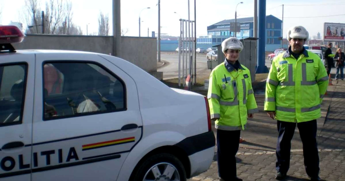 Echipaj de poliţie de la IPJ Buzău