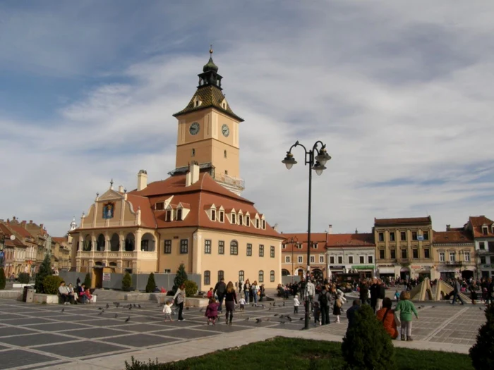 Casa Sfatului este un veritabil obiectiv turistic. FOTOSimona Suciu