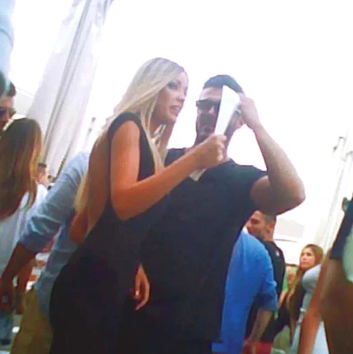 Bianca şi Victor au fost foarte apropiaţi toată seara