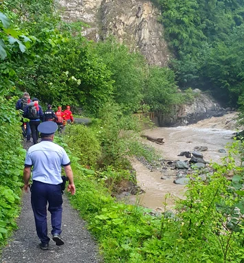 Echipe mixte au căutat toată noaptea în rezervație