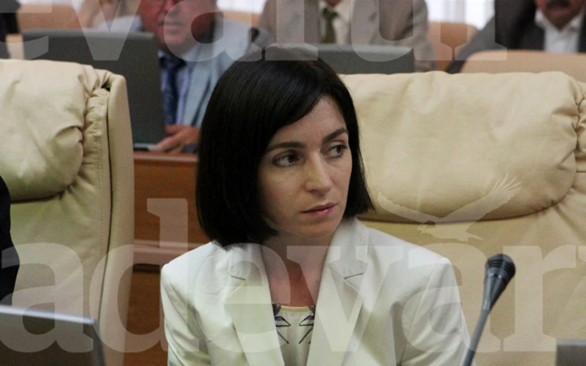 Ministra maia Sandu FOTO: Adevărul