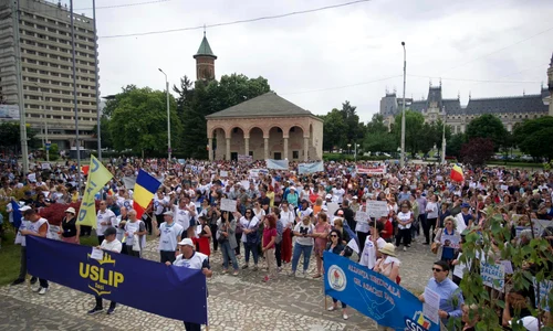 Protest profesori Iași 7 iunie