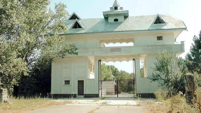 Este pustiu acum în parcul de vacanţă