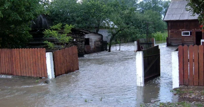 Inundaţii Suceava  iunie 2016 FOTO ISU Suceava