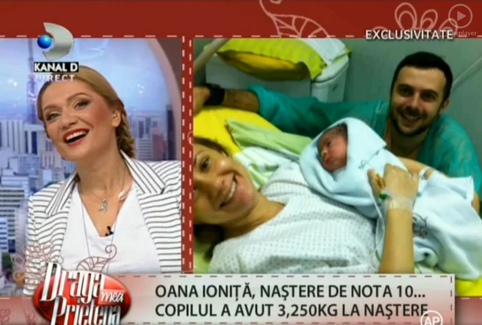 Oana Ionită a devenit mama pentru a doua oara