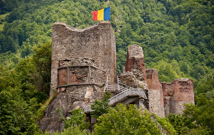 Cetatea Poenari nu a mai fost restaurată de cinci decenii FOTO Consiliul Județean Argeș
