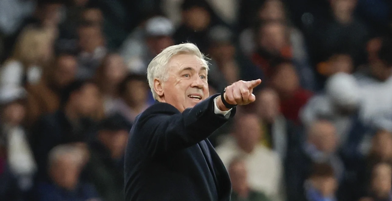 Carlo Ancelotti, pregătit să-și facă bagajele. Foto EPA EFE