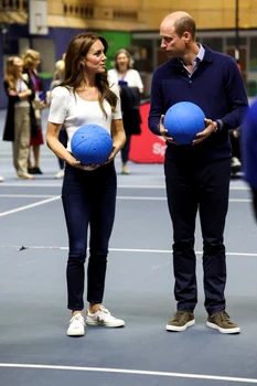 kate și william, în ținute sport. foto - getty