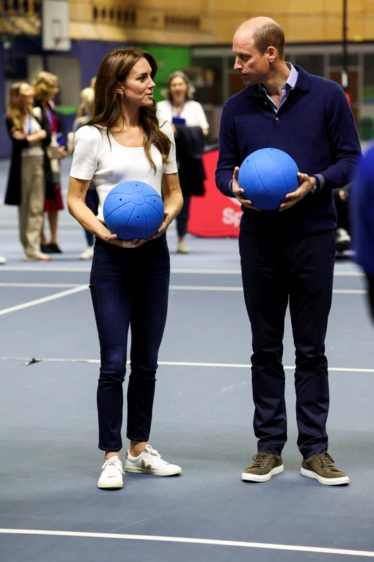 kate și william, în ținute sport. foto - getty