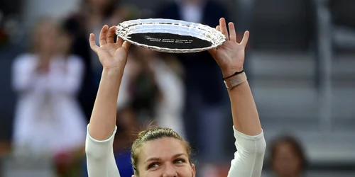 Simona Halep finala Madrid Kiki Bertens FOTO AFP Javier Soriano