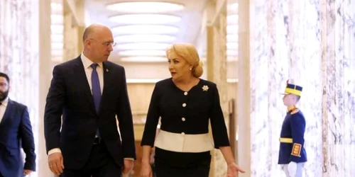 Pavel Filip si Viorica Dancila guv.ro