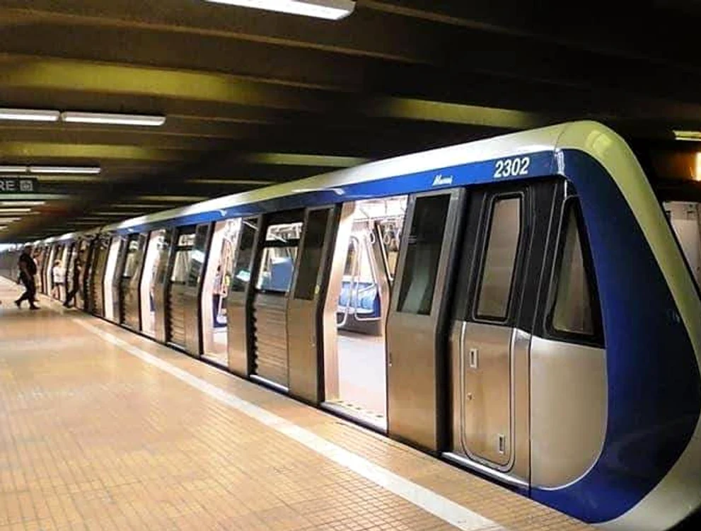 Accident la metrou FOTO: Metrorex