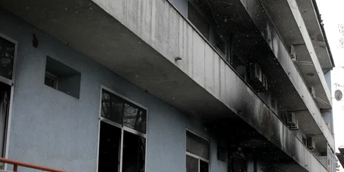 Incendiu la Spitalul Matei Balş din Bucureşti. FOTO Inquam Photos / Octav Ganea