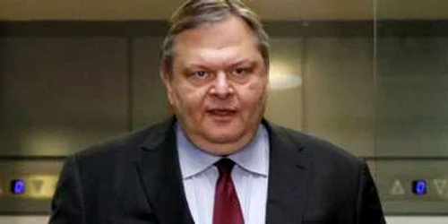 Ministrul grec de Finanţe, Evangelos Venizelos 