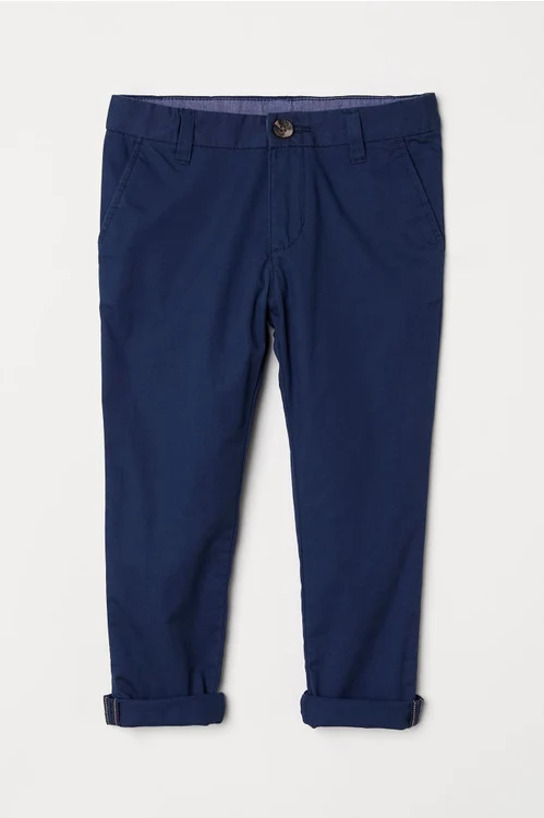 Pantaloni chino de bumbac, H&M, 39,90 lei jpg jpeg