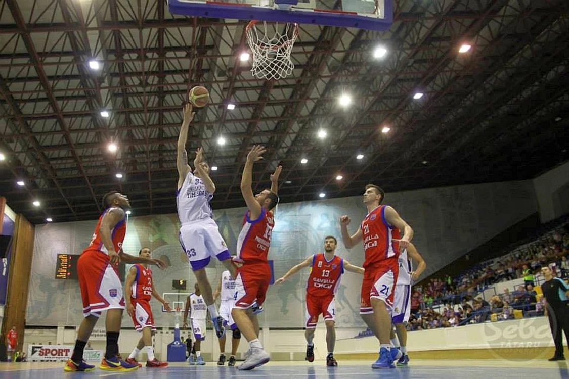 BC Timişoara - SCM Oradea. FOTO: bctimisoara.ro
