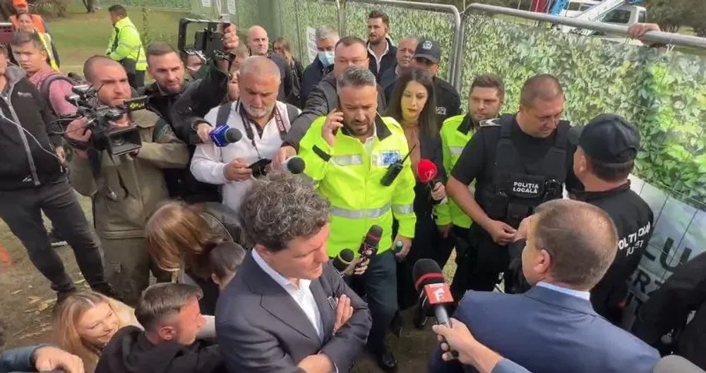 Cine este polițistul local care i-a blocat accesul lui Nicușor Dan pe șantierul de la Piața Unirii și a sunat la 112