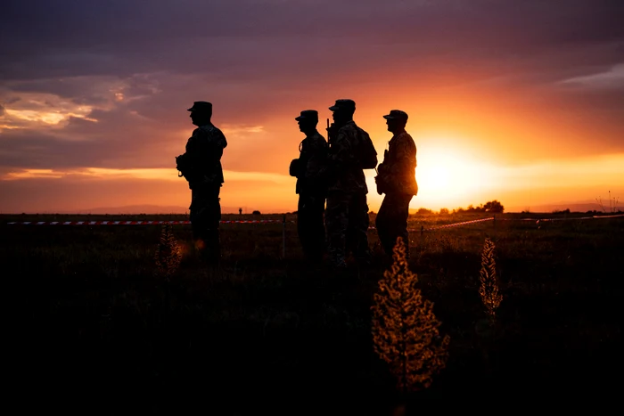 Soldați NATO la baza Bezmer din Bulgaria FOTO AFP