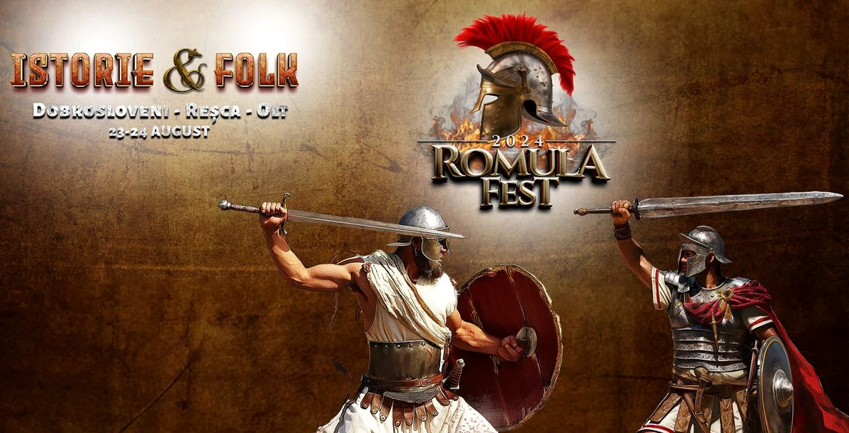 Festivalul de reconstituire istorică Romula Fest – Istorie&Folk, la Dobrosloveni