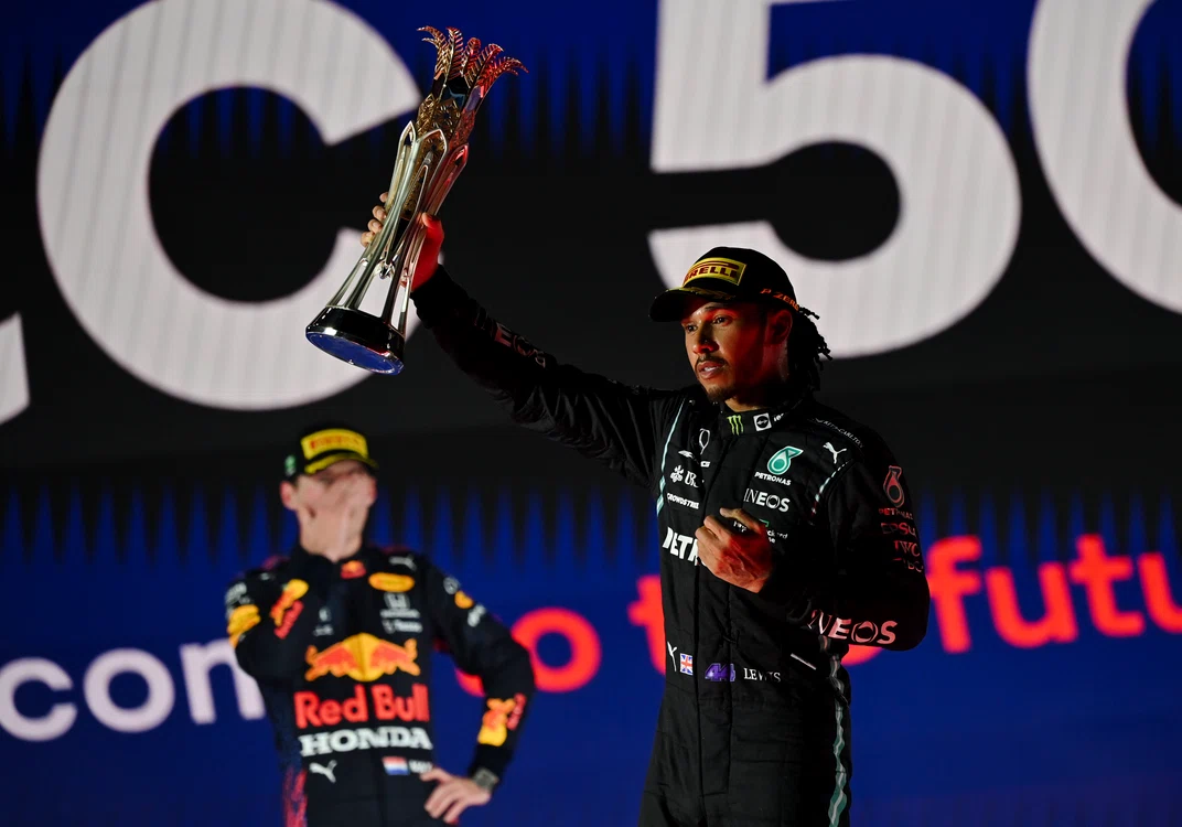 
    Lewis Hamilton l-a învins din nou pe Max VerstappenFoto: EPA-EFE  