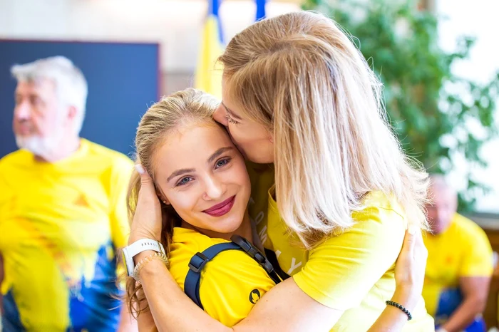 Sabrina Voinea și Camelia Voinea, la Jocurile Olimpice de la Paris FOTO: Facebook