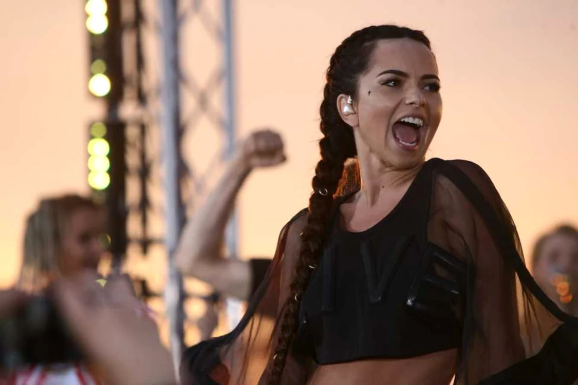 Inna concertează din nou la Timişoara FOTO Dorin Costanda