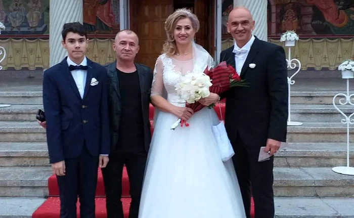 Ultima fotografie cu soțul artistei, la o nuntă de la începutul lunii noiembrie