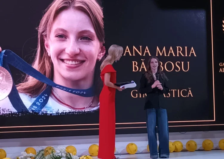 Ana Maria Bărbosu. FOTO Facebook Fderaţia Română de Gimnastică