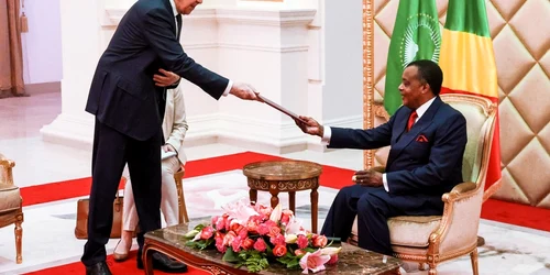 Lavrov întâlnire cu preşedintele Congo FOTO Profimedia