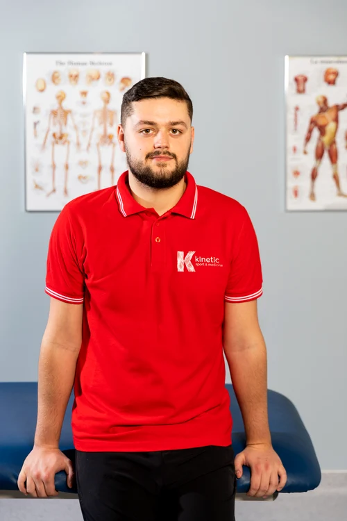 Andrei Nicolae, kinetoterapeut și trainer la Kinetic Sport & Medicine,
