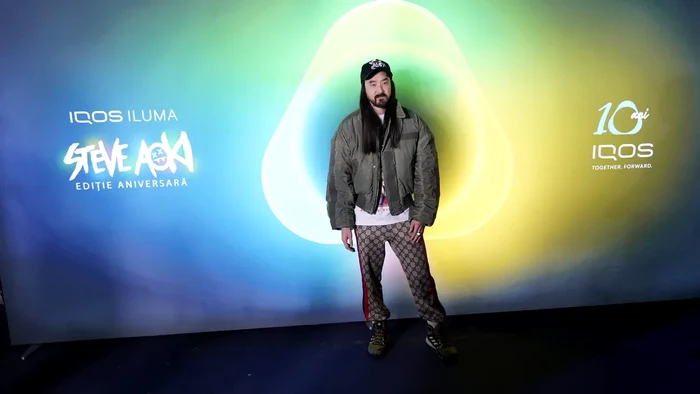 Steve Aoki a celebrat alături de fanii săi 10 ani de IQOS în România.