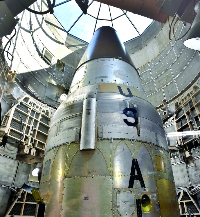 O rachetă nucleară balistică intercontinentală americană (© Shutterstock)