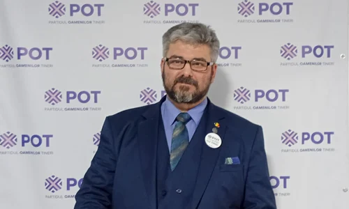 senatorul Partidului Oamenilor Tineri (POT), Gheorghe Vela, FOTO: Facebook
