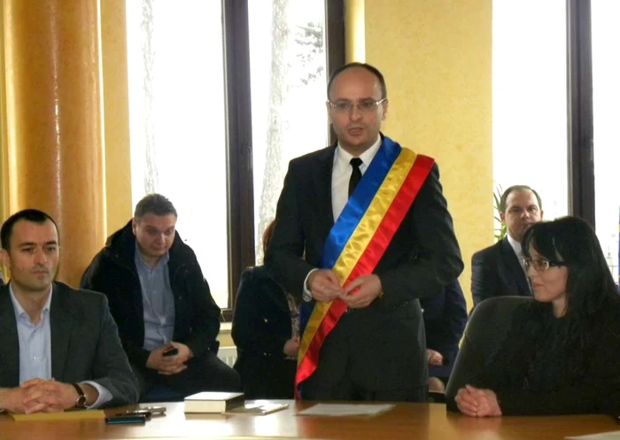 Minel Prina, noul edil al municipiului Slatina...