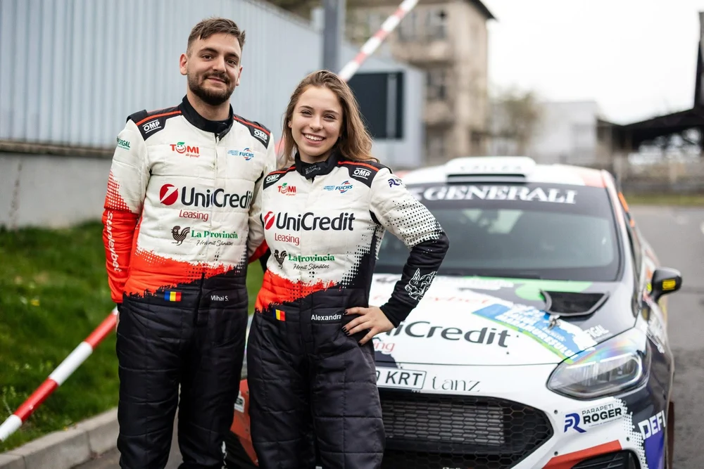 Moment istoric pentru motosportul românesc: Alexandra Teslovan a debutat la Europenele de Raliuri, la doar 19 ani