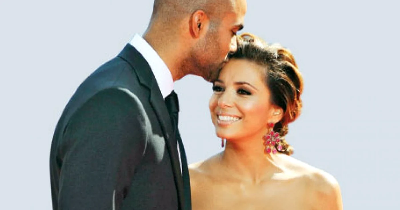 Eva Longoria  şi Tony Parker  s-au căsătorit  în urmă cu trei ani,  la Paris