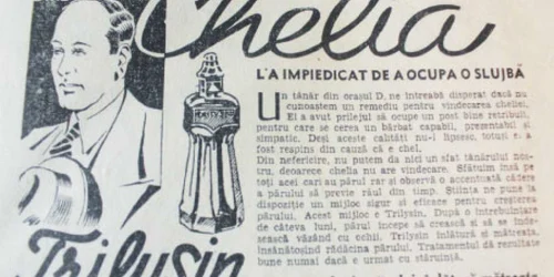 Reclama a apărut în  „Adevărul“, 1937