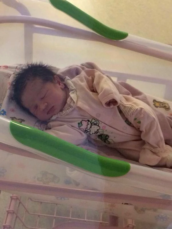 Sara, fiiica cea mică a lui Ionuţ Negoiţă. (Foto: Facebook)