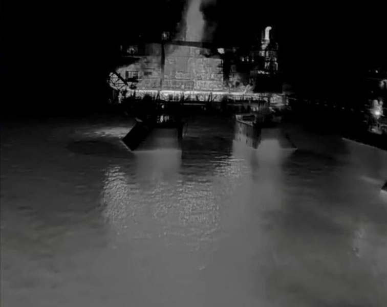 Forțele speciale ale SBU au atacat a doua zi consecutiv o platformă petrolieră din Marea Caspică