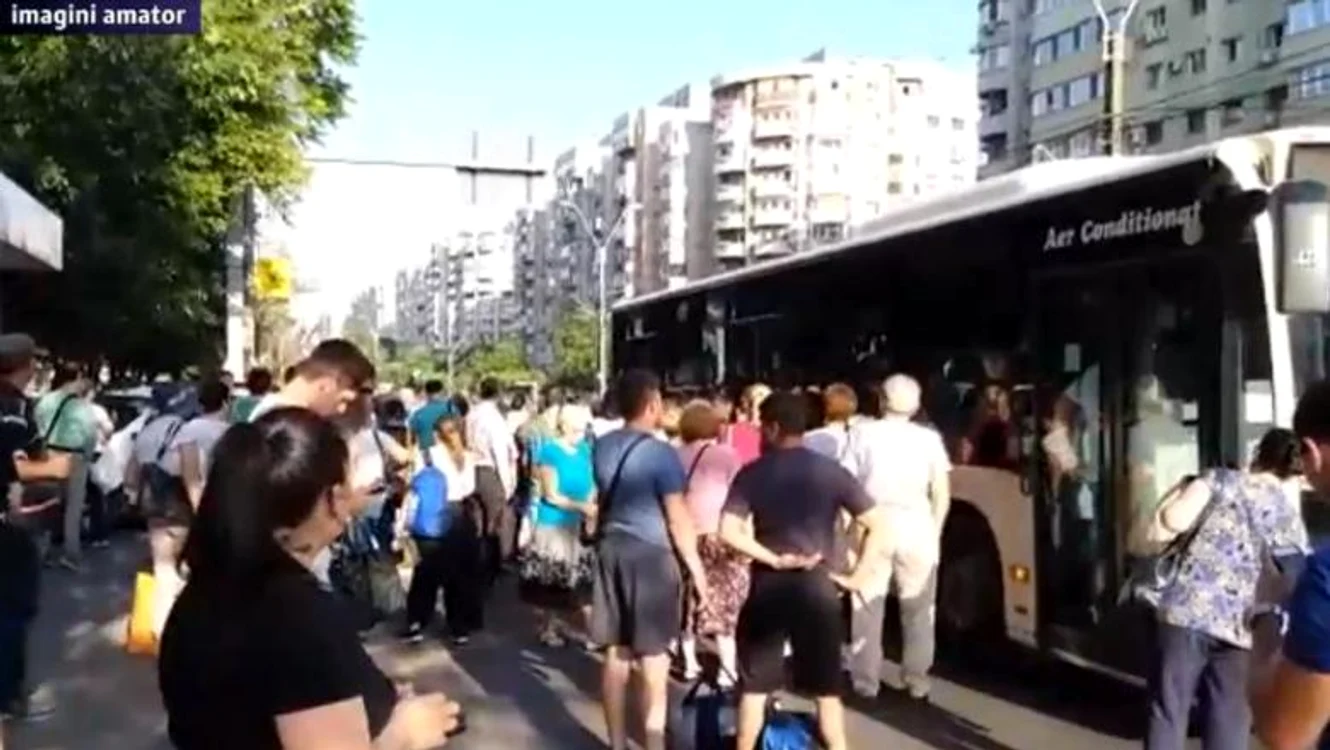 
    Tramvaiul 41 nu mai circulă din 29 iunieFoto: Digi24  