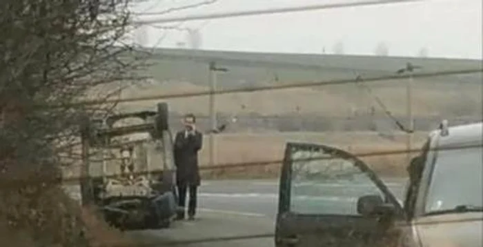 Ludovic Orban a ieşit singur din maşină