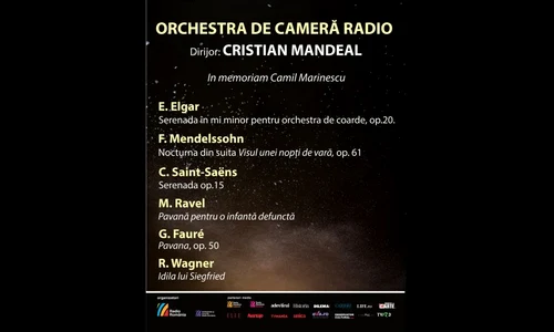 Concert in memoriam Camil Marinescu, live de la Sala Radio jpeg