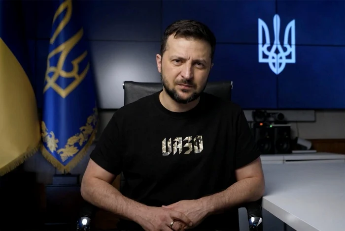 Președintele Uctainei, Volodimir Zelensky. Foto: Profimedia