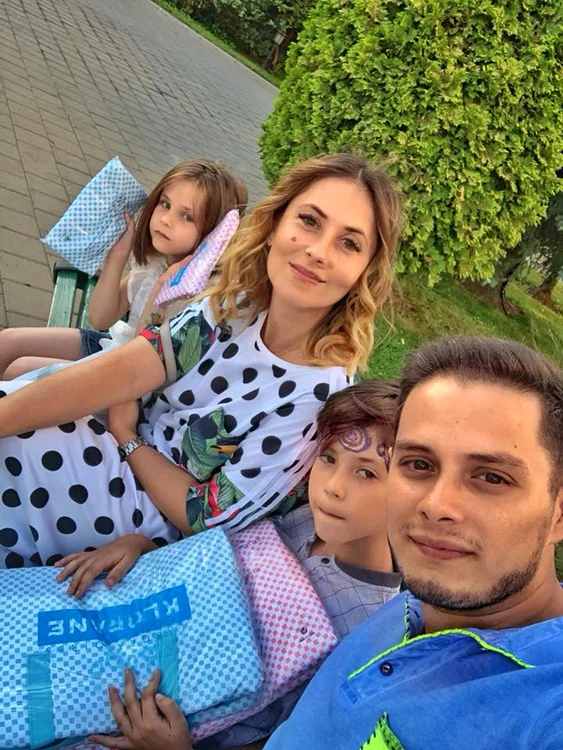 Bianca Sârbu are o familie fericită