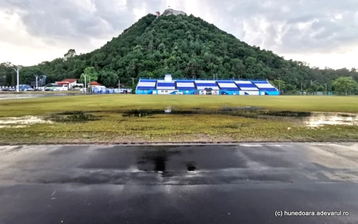 Stadionul Cetate, Deva. Foto: Daniel Guţă. ADEVĂRUL.