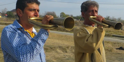 Gornistul din Cetate FOTO Petre Terescenco jpg