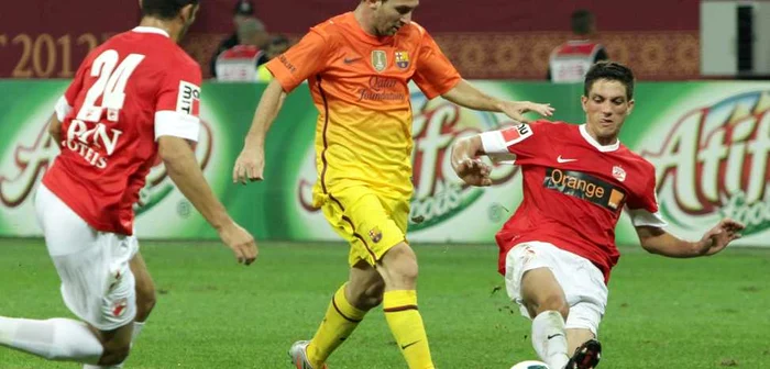 Messi a fost la Bucureşti în vara anului 2012
