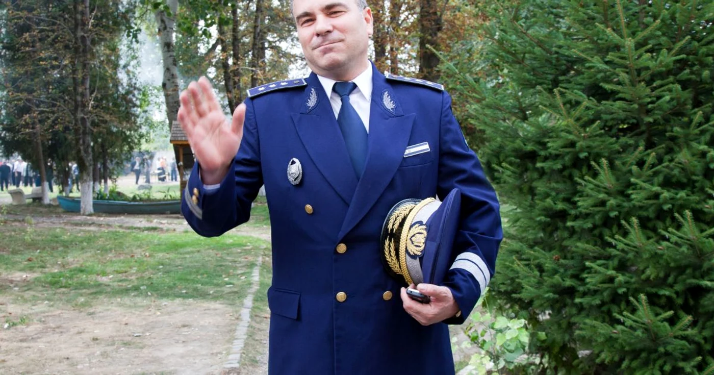 Comisarul-şef Didel Bădărău. foto: Cosmin Costache